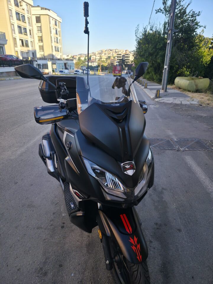 MOTOCAM RKS Precio 250 Ön Cam 2025-2026 Model 51cm Şeffaf Renkli 4mm