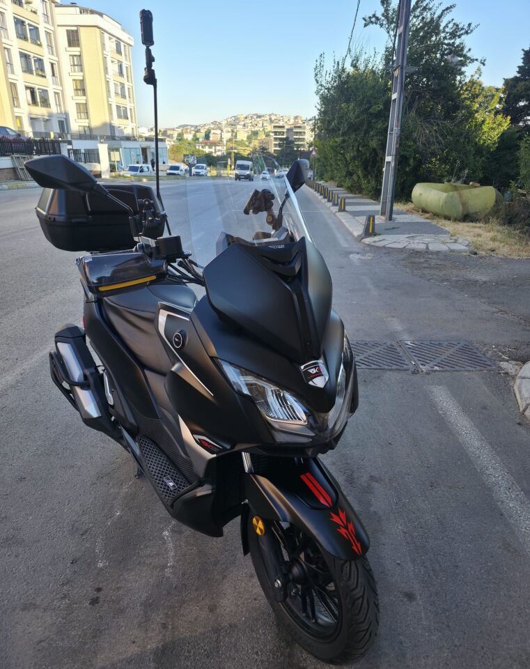 MOTOCAM RKS Precio 250 Ön Cam 2025-2026 Model 51cm Şeffaf Renkli 4mm