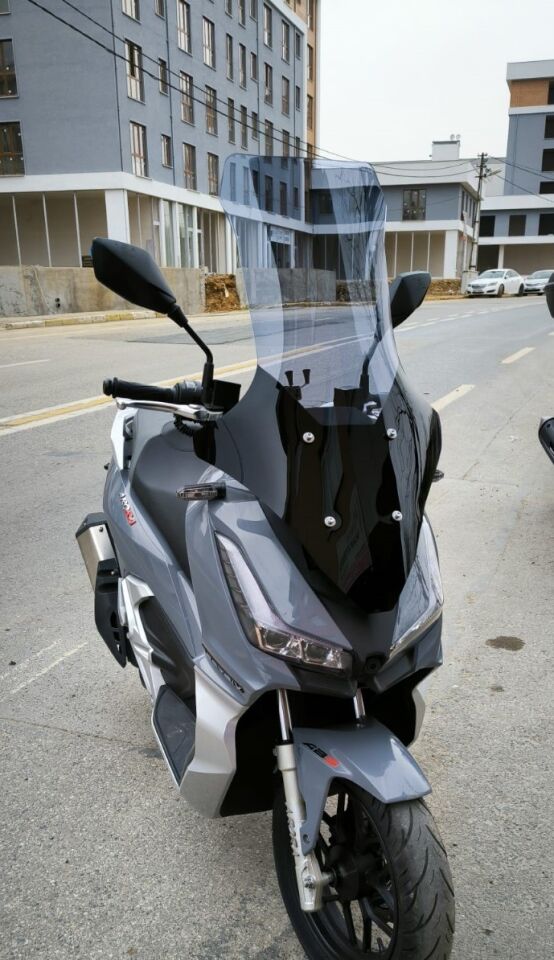 MOTOCAM Arora Beatrix 150 Ön Cam 2023-2026 Model 78cm Füme Renkli 4mm UZUN