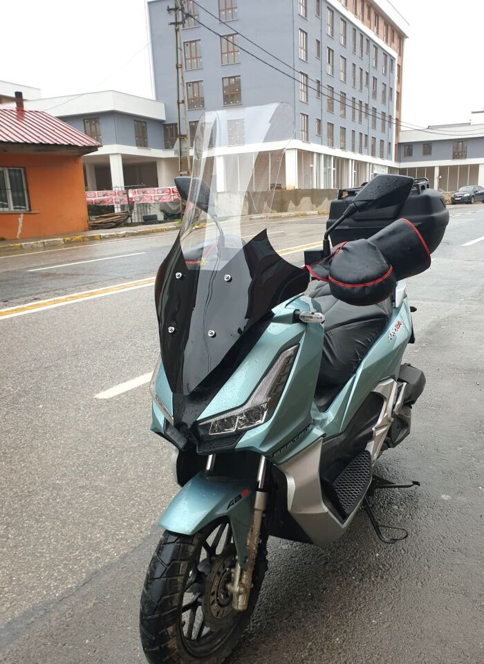MOTOCAM Arora Beatrix 150 Ön Cam 2023-2026 Model 78cm Şeffaf Renkli 4mm UZUN