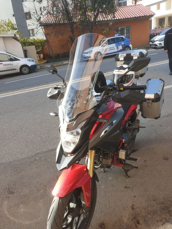 MOTOCAM RKS Trv 242 Ön Cam 2021 Model 68cm Şeffaf Renkli 4mm