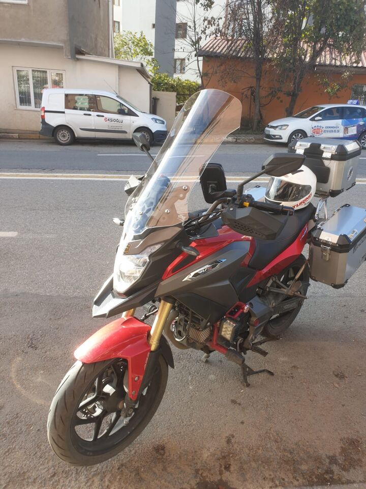 MOTOCAM RKS Trv 242 Ön Cam 2021 Model 68cm Şeffaf Renkli 4mm