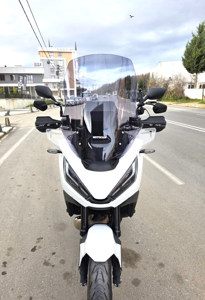 MOTOCAM Honda NT 1100 Ön Cam 2021-2024 Model 59cm Füme Renkli 4mm