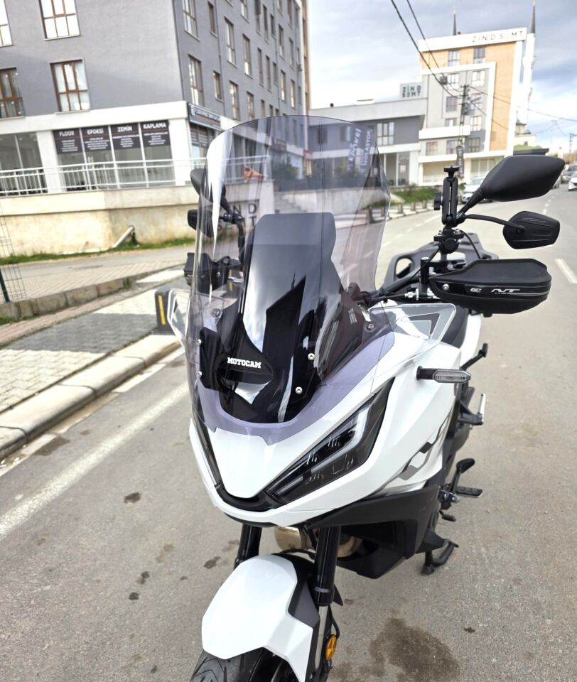 MOTOCAM Honda NT 1100 Ön Cam 2021-2024 Model 59cm Füme Renkli 4mm