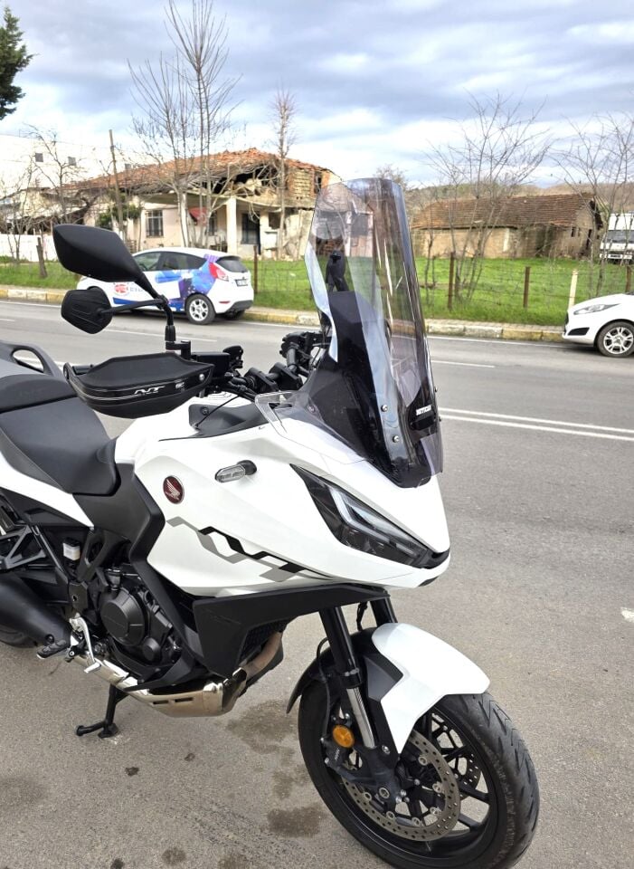 MOTOCAM Honda NT 1100 Ön Cam 2021-2024 Model 59cm Füme Renkli 4mm