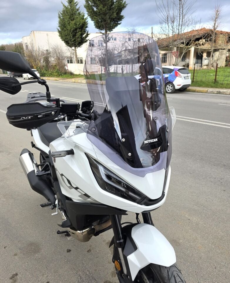 MOTOCAM Honda NT 1100 Ön Cam 2021-2024 Model 59cm Füme Renkli 4mm