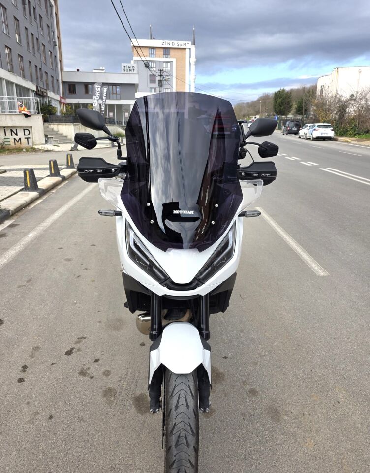 MOTOCAM Honda NT 1100 Ön Cam 2021-2024 Model 59cm Siyah Renkli 4mm İADE YOKTUR