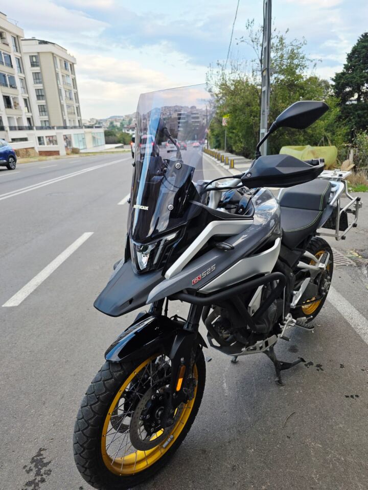 MOTOCAM Arora GS 525 Ön Cam 2022-2026 Model 51cm Füme Renkli 4mm