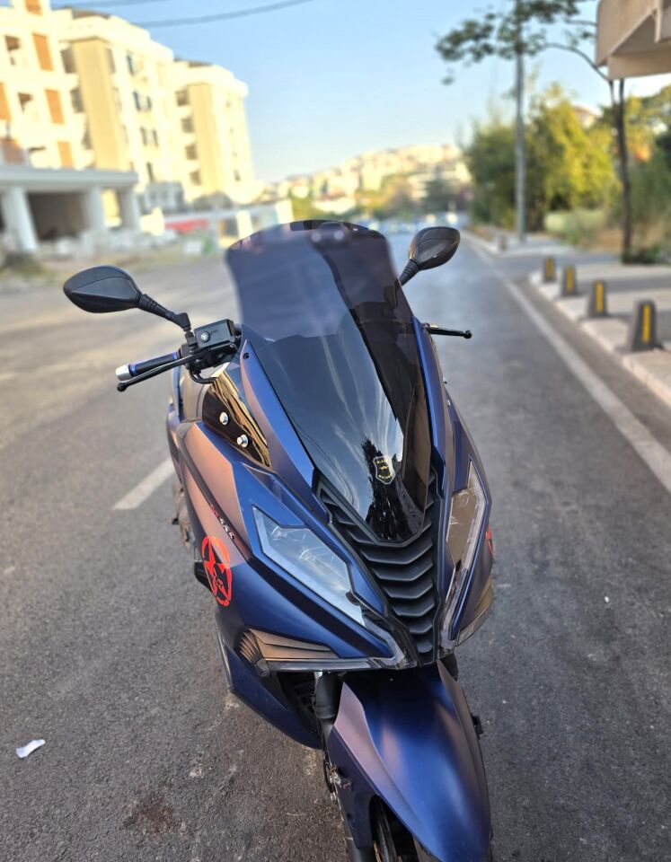 MOTOCAM Arora GT 125 Ön Cam 2023-2026 Model 65cm Siyah Renkli 4mm ORİJİNAL BOYLU