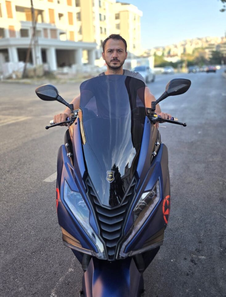 MOTOCAM Arora GT 125 Ön Cam 2023-2026 Model 65cm Siyah Renkli 4mm ORİJİNAL BOYLU