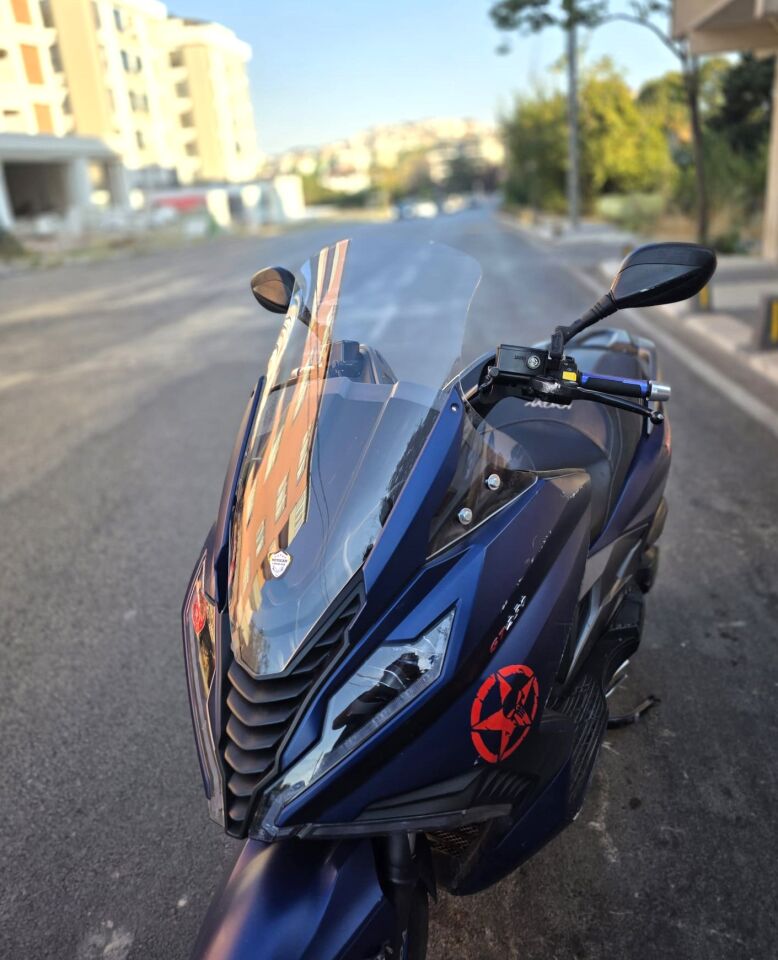 MOTOCAM Arora GT 125 Ön Cam 2023-2026 Model 65cm Şeffaf Renkli 4mm ORİJİNAL BOYLU