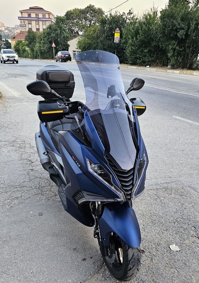 MOTOCAM Arora GT 125 Ön Cam 2023-2026 Model 83cm Füme Renkli 4mm UZUN