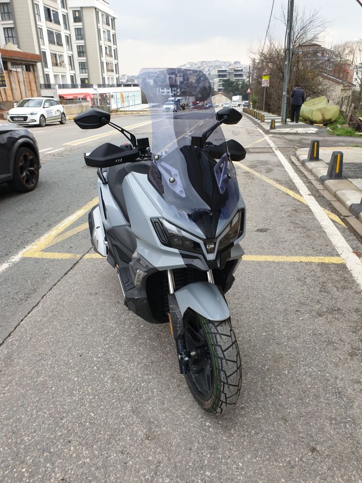 Sym Adx 300 Ön Cam 2024-2025 Model 75 CM - Açıkfüme Renkli
