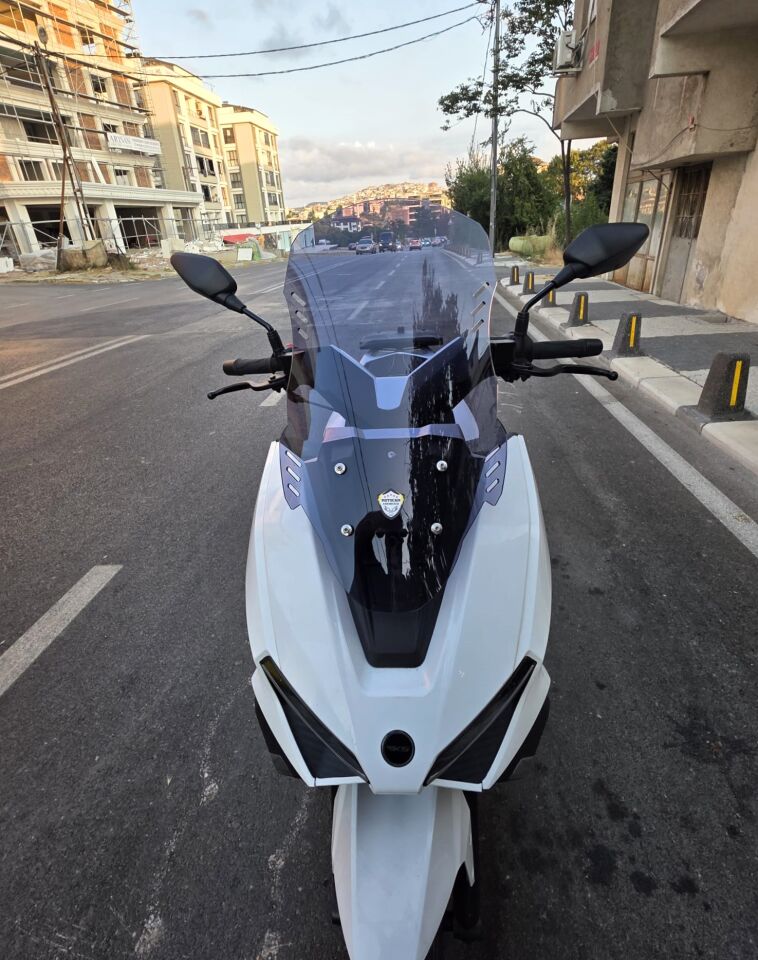 MOTOCAM RKS Vieste 249 Ön Cam 2022-2026 Model 55cm Füme Renkli 4mm KISA