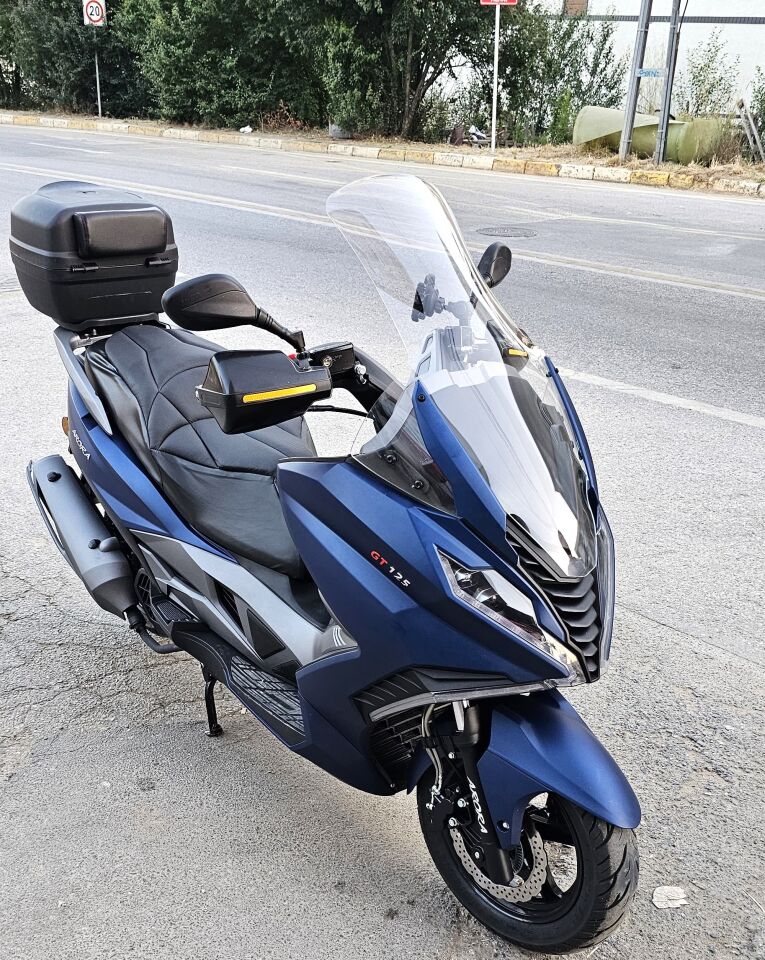 MOTOCAM Arora GT 125 Ön Cam 2023-2026 Model 83cm Şeffaf Renkli 4mm UZUN