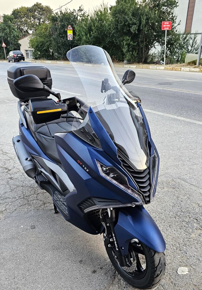 MOTOCAM Arora GT 125 Ön Cam 2023-2026 Model 83cm Şeffaf Renkli 4mm UZUN