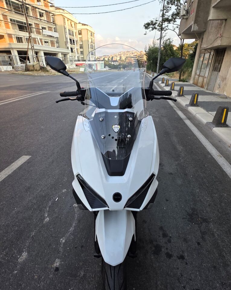 MOTOCAM RKS Vieste 249 Ön Cam 2022-2026 Model 55cm Şeffaf Renkli 4mm KISA