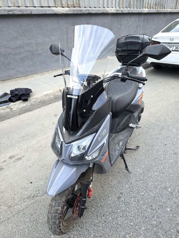 MOTOCAM Altai F3 Max Ön Cam 2024-2026 Model 63cm Şeffaf Renkli 4mm