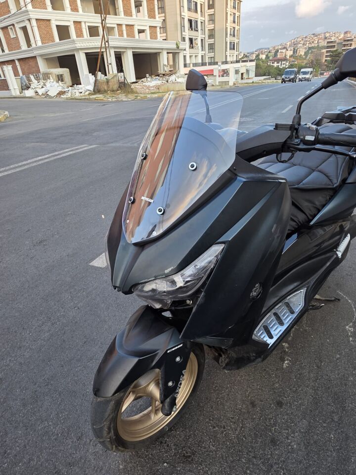 MOTOCAM Arora Max PRO 125 Ön Cam 2023-2026 Model 43cm Şeffaf Renkli 4mm SPORTİF