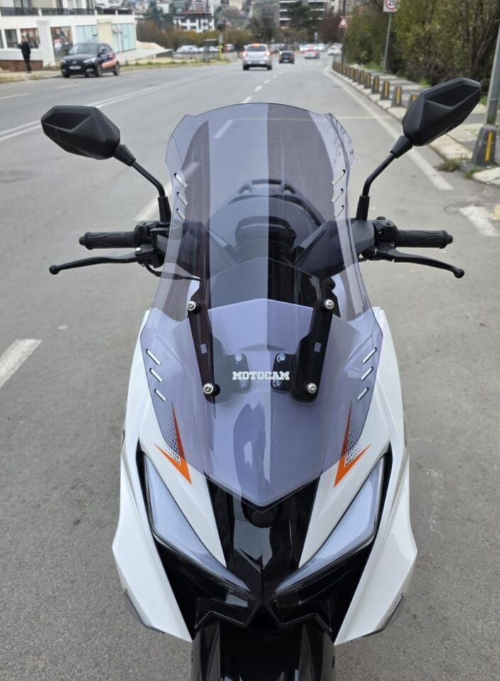 MOTOCAM SFM Lahos Ön Cam 2024-2026 Model 55cm Füme Renkli 4mm