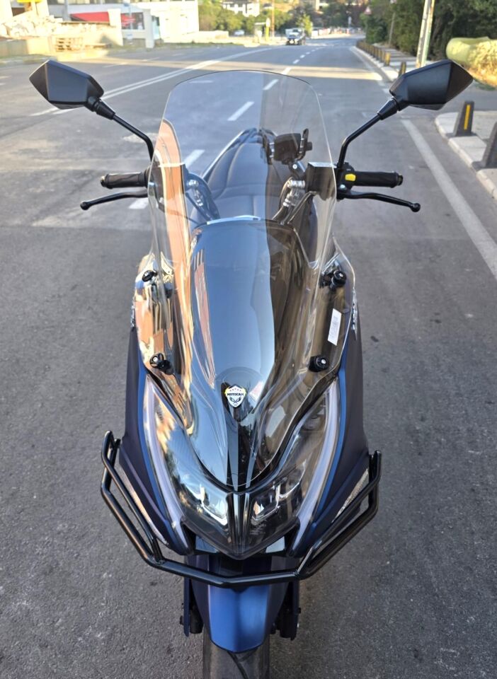 MOTOCAM Arora Safari PRO Ön Cam 2023-2026 Model 70cm Şeffaf Renkli 4mm ORİJİNAL BOYLU