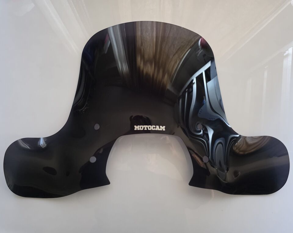 MOTOCAM Volta revolt RS6 Ön Cam 2024-2026 Model 37cm Siyah Renkli Elcikli APARATSIZ