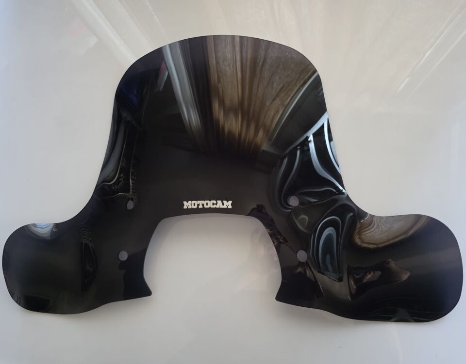 MOTOCAM Volta revolt RS6 Ön Cam 2024-2026 Model 37cm Siyah Renkli Elcikli APARATSIZ