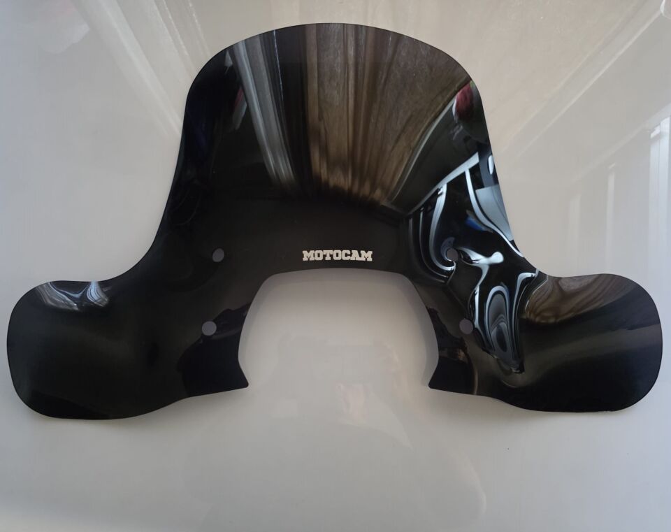 MOTOCAM Volta revolt RS6 Ön Cam 2024-2026 Model 37cm Siyah Renkli Elcikli APARATSIZ
