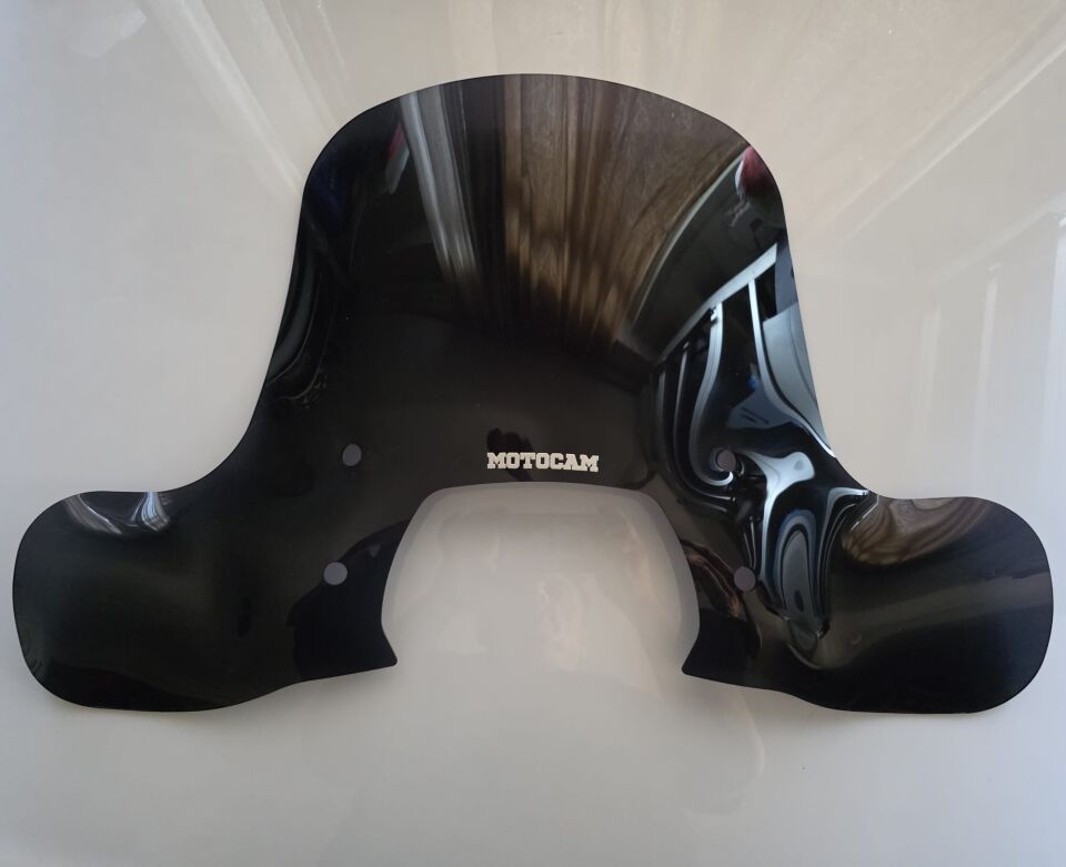 MOTOCAM Volta revolt RS6 Ön Cam 2024-2026 Model 37cm Siyah Renkli Elcikli APARATSIZ
