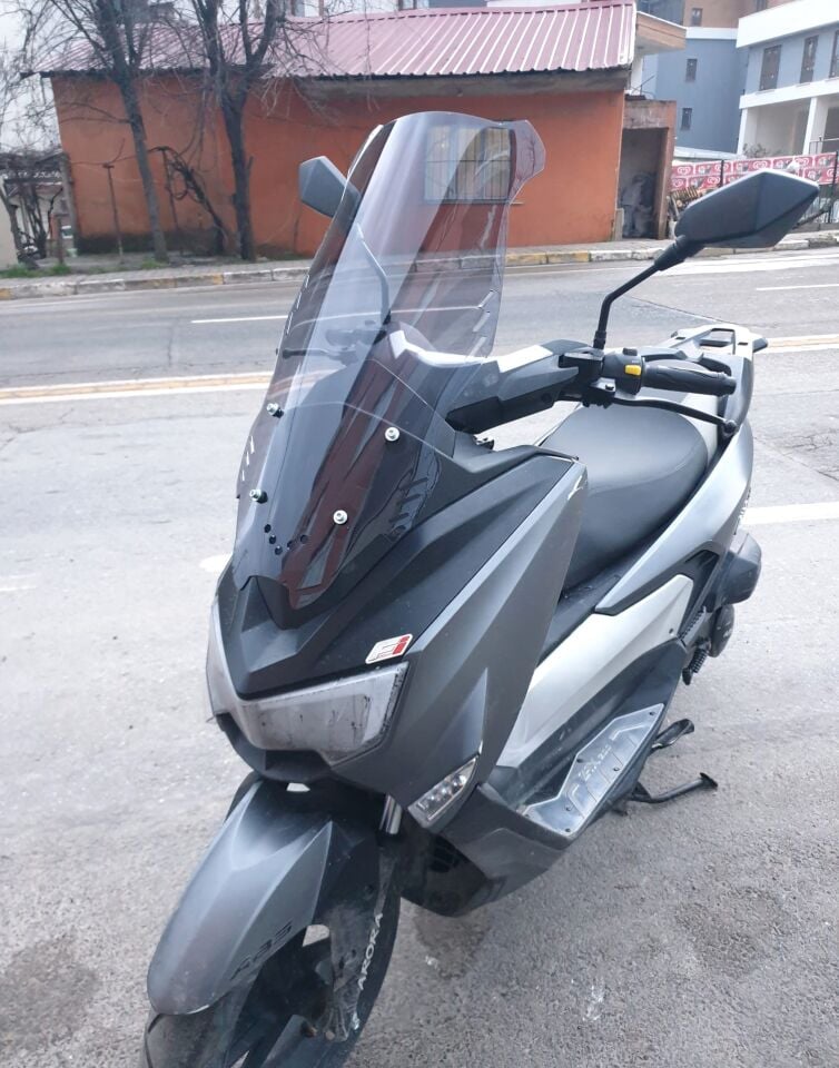 MOTOCAM Arora ZRX 200 Ön Cam 2022 Model 65cm Füme Renkli 4mm ORTA BOYLU