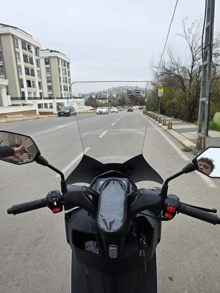 MOTOCAM SFM Lahos Ön Cam 2024-2026 Model 78cm Şeffaf Renkli 4mm