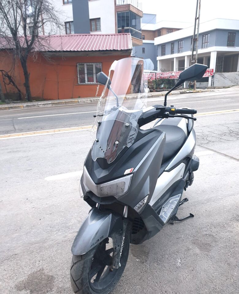MOTOCAM Arora ZRX 200 Ön Cam 2022 Model 65cm Şeffaf Renkli 4mm ORTA BOYLU