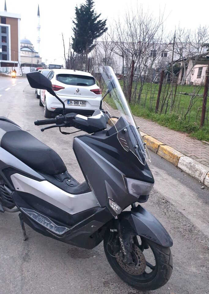 MOTOCAM Arora ZRX 200 Ön Cam 2022 Model 65cm Şeffaf Renkli 4mm ORTA BOYLU