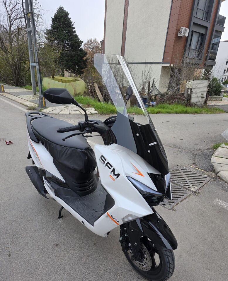MOTOCAM SFM Lahos Ön Cam 2024-2026 Model 78cm Şeffaf Renkli 4mm
