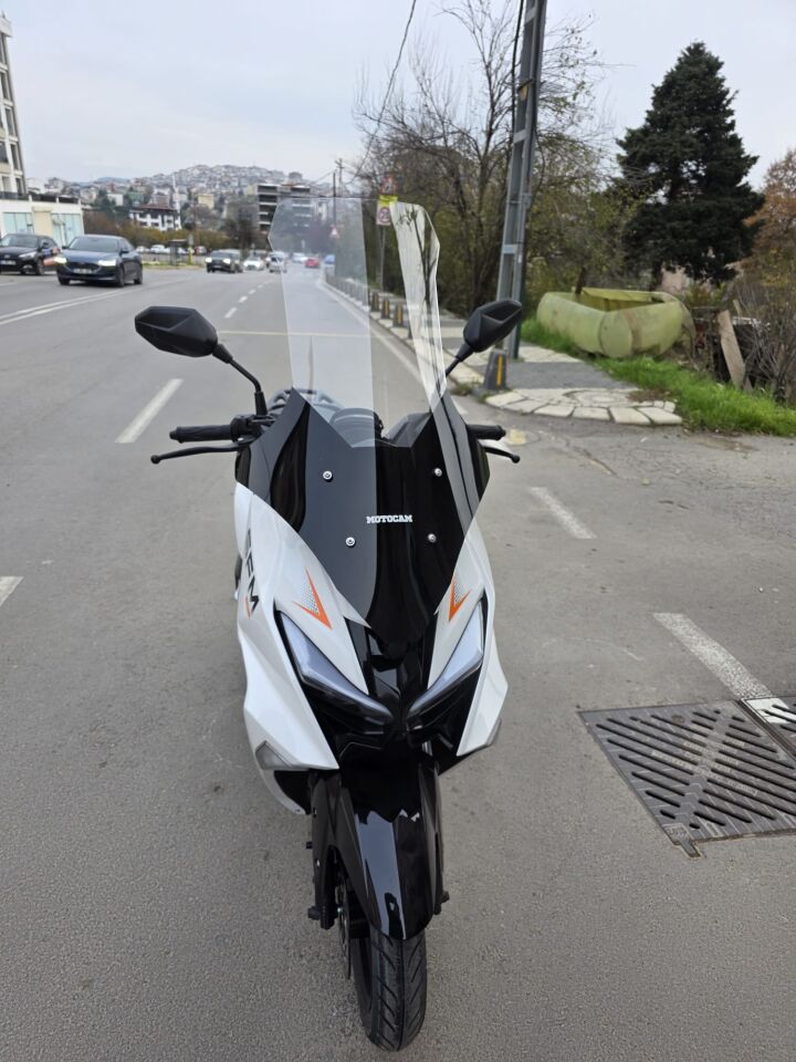 MOTOCAM SFM Lahos Ön Cam 2024-2026 Model 78cm Şeffaf Renkli 4mm