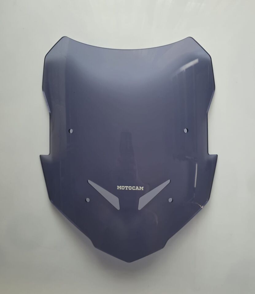 MOTOCAM Yamaha Tracer 9 GT Ön Cam 2021-2024 Model 39cm Füme Renkli 4mm SPORTİF