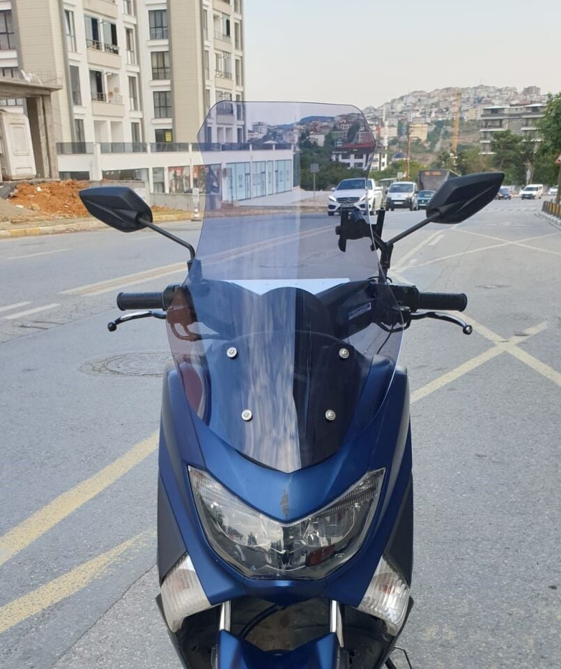 MOTOCAM SFM Pyrexia 150 Ön Cam 2023-2026 Model 69cm Füme Renkli 4mm