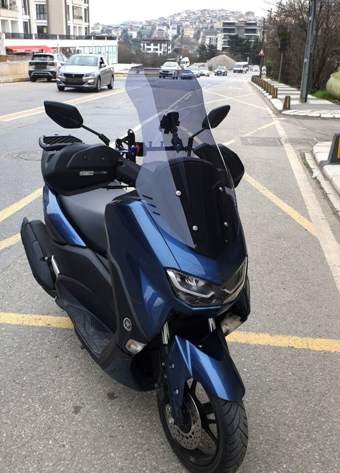 MOTOCAM SFM Pyrexia 150 Ön Cam 2023-2026 Model 69cm Füme Renkli 4mm