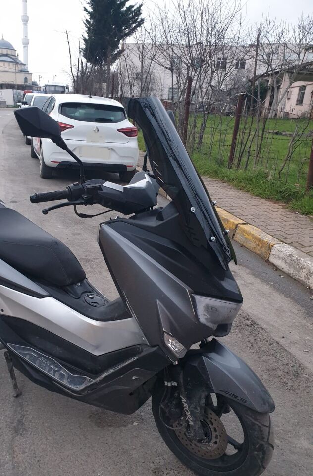 MOTOCAM Arora ZRX 200 Ön Cam 2022 Model 75cm Siyah Renkli 4mm UZUN
