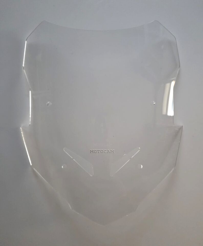 MOTOCAM Yamaha Tracer 9 GT Ön Cam 2021-2024 Model 39cm Şeffaf Renkli 4mm SPORTİF