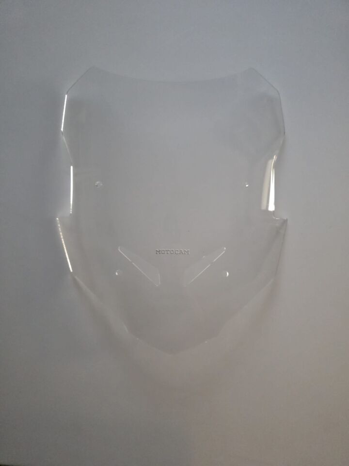 MOTOCAM Yamaha Tracer 9 GT Ön Cam 2021-2024 Model 39cm Şeffaf Renkli 4mm SPORTİF