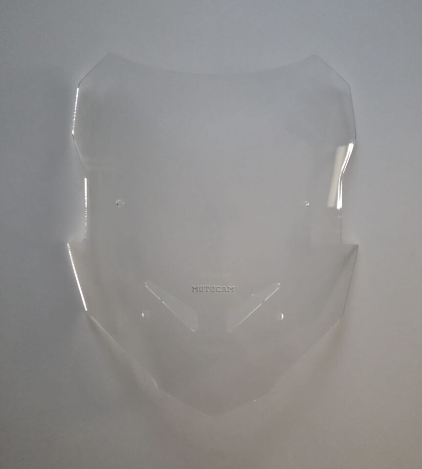 MOTOCAM Yamaha Tracer 9 GT Ön Cam 2021-2024 Model 39cm Şeffaf Renkli 4mm SPORTİF