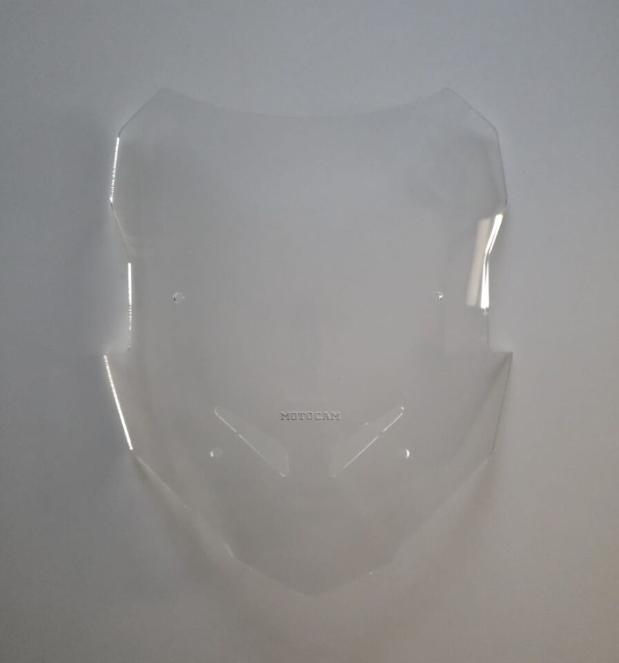 MOTOCAM Yamaha Tracer 9 GT Ön Cam 2021-2024 Model 39cm Şeffaf Renkli 4mm SPORTİF
