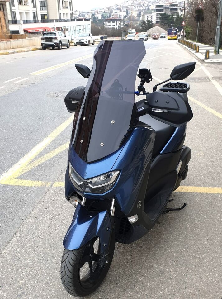 MOTOCAM SFM Pyrexia 150 Ön Cam 2023-2026 Model 69cm Siyah Renkli 4mm