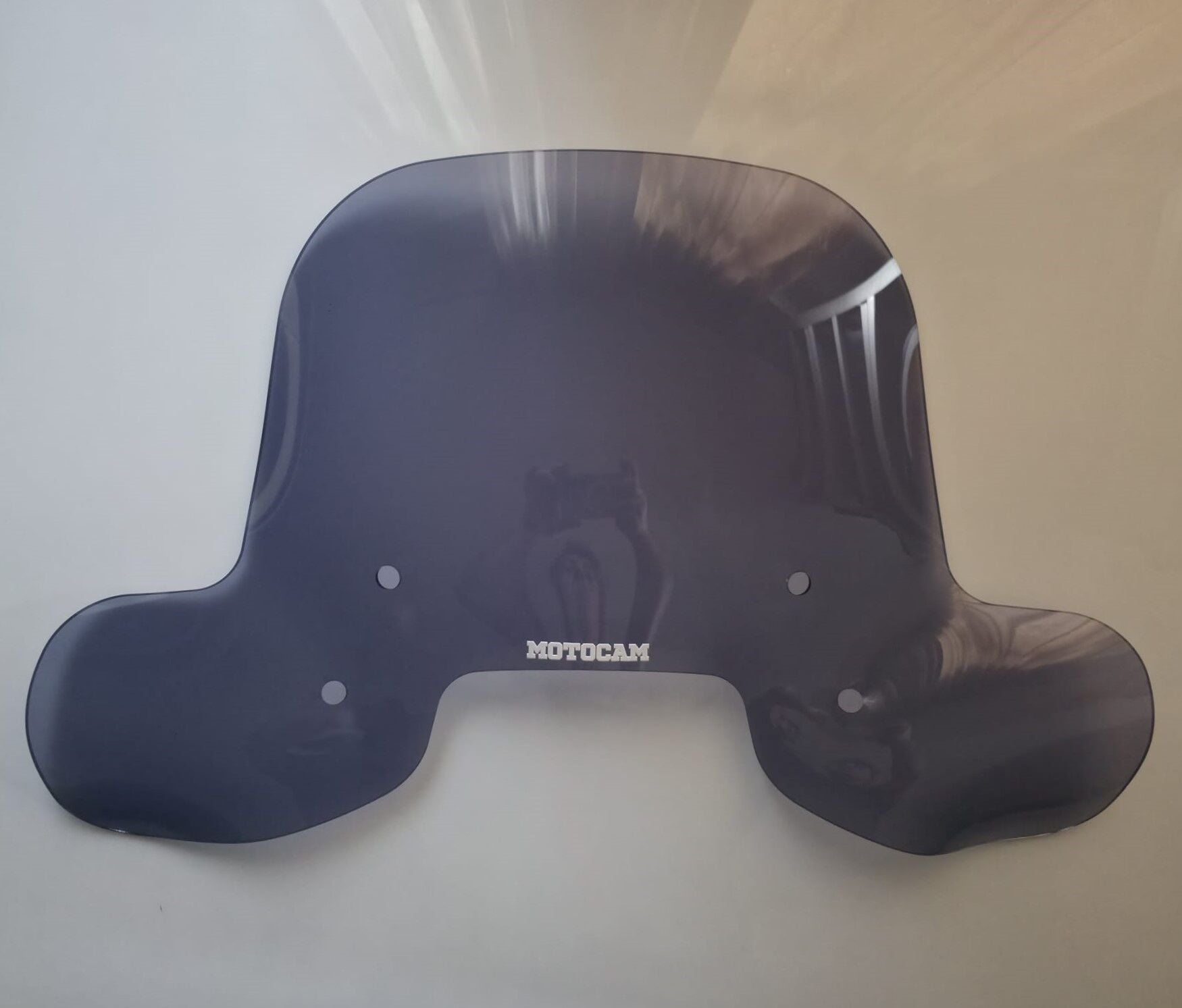 MOTOCAM Skyjet Bayberry Ön Cam 2024-2026 Model 37cm Füme Renkli 4mm Elcikli APARATSIZ