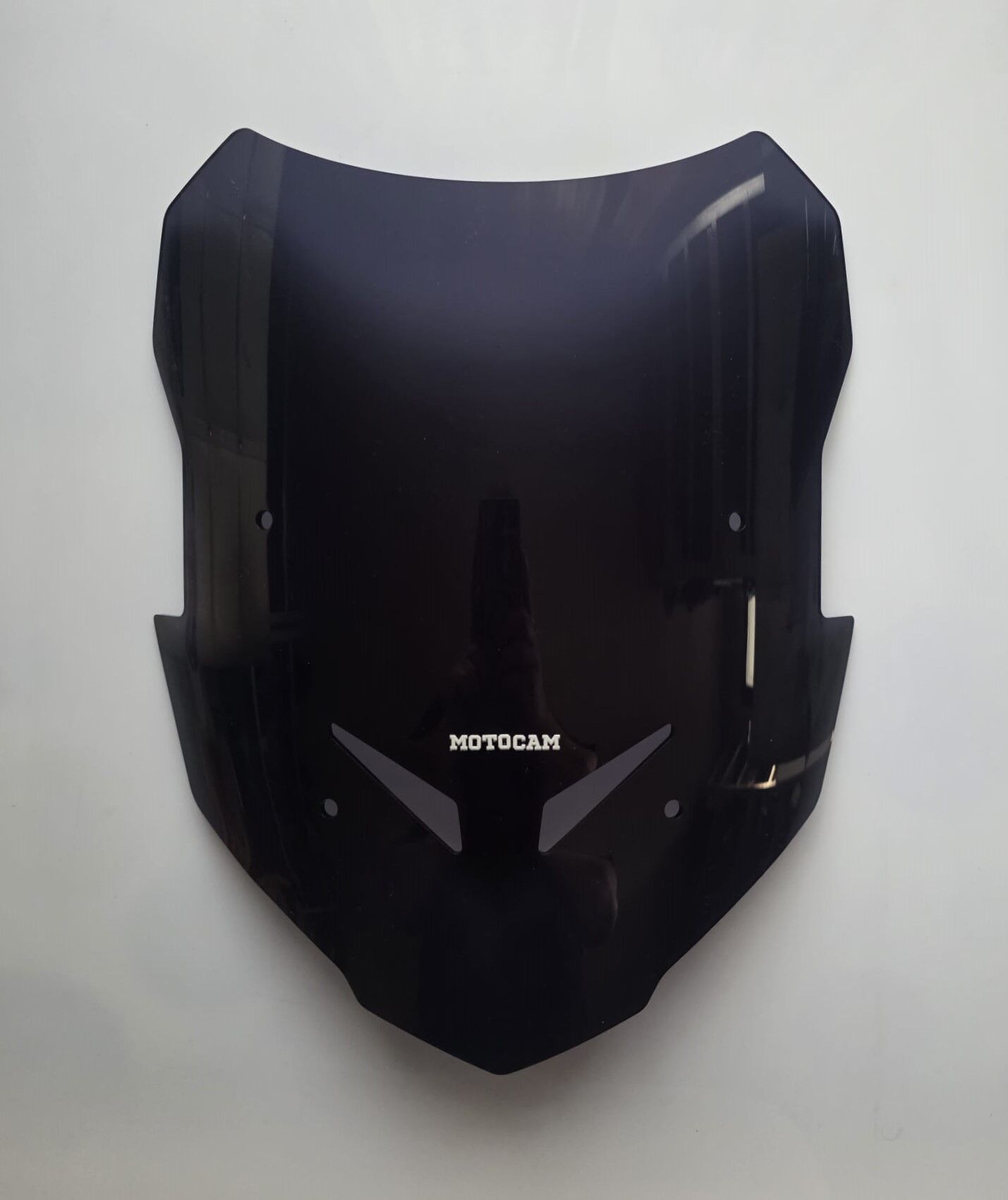 MOTOCAM Yamaha Tracer 900 Ön Cam 2023-2026 Model 39cm Siyah Renkli 4mm