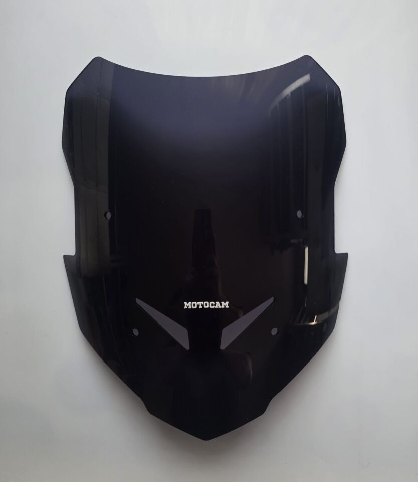 MOTOCAM Yamaha Tracer 900 Ön Cam 2023-2026 Model 39cm Siyah Renkli 4mm
