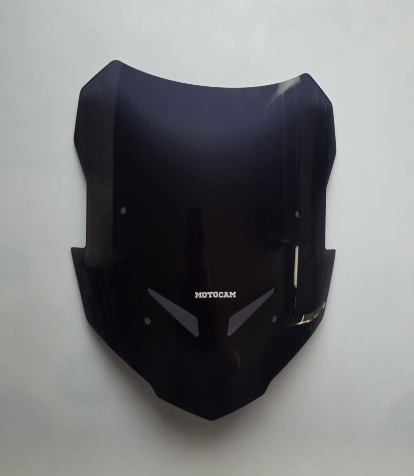 MOTOCAM Yamaha Tracer 900 Ön Cam 2023-2026 Model 39cm Siyah Renkli 4mm