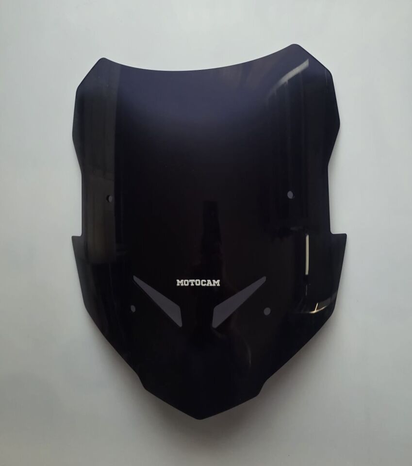MOTOCAM Yamaha Tracer 900 Ön Cam 2023-2026 Model 39cm Siyah Renkli 4mm