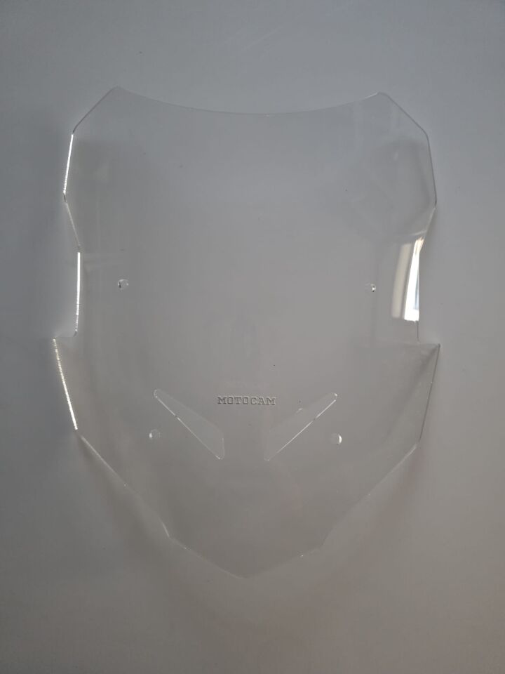 MOTOCAM Yamaha Tracer 900 Ön Cam 2023-2026 Model 39cm Şeffaf Renkli 4mm Uzun